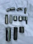 Snap-on Fsu22 11/16 3/8" Flex & S-340 1/2" Deepwell 1 1/16" Sockets More-$20. Fixed Price $40.00.