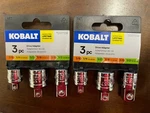 Lot Of 2 Kobalt 3-piece Socket Adapter Set. Fixed Price $14.00.