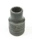 Proto Professional 7/16" 12pt Shallow Socket 1/2" Drive 5414 Usa Name Ground Off. Fixed Price $4.00.