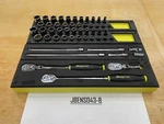 Snap-on Tools Hi-viz 53 Piece 1/4" Drive Essential Service Foam Set 153gss02fhv. Fixed Price $1799.95.