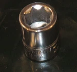 Never Used Vintage Craftsman 8 Point, 3/8" Socket, 3/8 Drive # -v- 44343 Usa. Fixed Price $9.95.