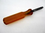 Vintage Snap-on 1/4" Drive Spinner Handle Tm-4-e Amber Usa. Fixed Price $44.95.
