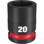 Milwaukee 49-66-6252 Shockwave Impact Duty 1/2 Drive 20mm Standard 6 Point Socke. Fixed Price $16.99.