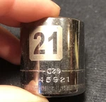 Vintage Craftsman 21mm Socket 3/8 Drive 45921 Usa Nos!. Fixed Price $10.99.