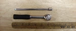 Unbranded 1/4" Dr. X 5-7/8" Ratchet,w/blk Rubber Handle,& Craftsman G-43531 Ext. Fixed Price $17.99.