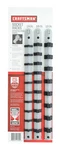 Craftsman Socket Rack Sae Drive Mountable Holder Rail 3 Pc Set 1/4", 3/8", 1/2". Fixed Price $16.99.