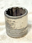 Vintage Sk, S-k Socket 1-13/16", 12 Point, 3/4" Drive Usa. Fixed Price $7.00.