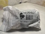 2064d Grey Pneumatic 1/2" Drive X 2" Deep Length Impact Socket, 3.66" Oal (bn8). Fixed Price $24.30.