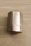 Craftsman Usa 12mm Socket 6 Point 1/4" Drive Inverted G2. Fixed Price $9.50.