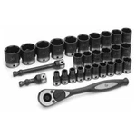Grey Pneumatic 82629m 29 Piece 1/2" Drive Metric 6 Point Duo-socket Set. Fixed Price $266.92.