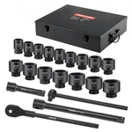 Hot/ 1 In Drive Impact Socket Set,21 Piece,6 Point Shallow Sockets,sae (. Fixed Price $331.74.