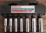 Jobsmart 7 Pc. Sae Deep Socket Set, 1/4 In. Drive. Fixed Price $14.99.