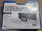 Pittsburgh Automotive Metric Front Wheel Drive Axle Lock-nut Socket Set 7.. Fixed Price $62.00.