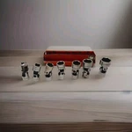 Matco Tools Usa 7pc 3/8" Drive Swivel Socket Set - Bu126 To 3/4" Bu246. Fixed Price $112.25.