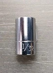 Craftsman Usa 11/32" Socket 6 Point 1/4" Drive -v- 43496 (ringed). Fixed Price $9.50.