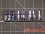 Snap On 8 Of 10pc 3/8" Drive Sae Stud Installer Socket Set 1/4" 1/2" Cj800-1 Dr. Fixed Price $417.99.