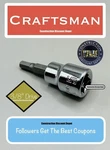 5mm Craftsman Cmmt42675 Hex Allen Bit 3/8-in Drive Shallow Socket Ratchet. Fixed Price $8.92.