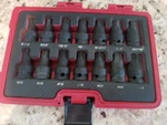 Mac Tool 14pc 1/2 Drive Sae & Mm Imp Hex. Fixed Price $200.00.