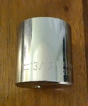 Husky Usa 13/16" Socket 6 Point 3/8" Drive. Fixed Price $7.00.