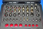 Snap-on New 36 Piece 1/4" & 3/8" Drive Metric Sae Combination Bit Socket Set. Fixed Price $765.00.