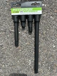 Pittsburgh 4 Piece Impact Extension Set 1/2" Drive Genuine Oem Tool Kit. Fixed Price $13.95.