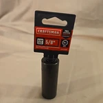 Craftsman 5/8" Deep Impact Socket 3/8" Drive Cmmt15896 Sae New. Fixed Price $15.00.