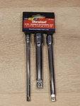 Duralast 62-905 3 Pc Wrench Extension Set 1/4"x6", 3/8"x16", 1/2"x5". Fixed Price $24.99.