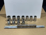 Snap-on 10pc 1/2" Drive 6-point Metric Shallow Socket Set (10-20mm). Fixed Price $189.99.