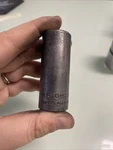 Wright 9/16" Deep Socket 5918 Forged Alloy Usa Vintage Industrial Tool. Fixed Price $20.00.