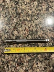 Snap-on Tools 1/4" Drive 4" Knurled Chrome Extension, Tmxk4. Fixed Price $22.00.