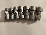 Sk Tools 3/8 Drive Universal Flex Swivel Socket Set, -3/4 Sae Usa 7pcs. Fixed Price $80.00.