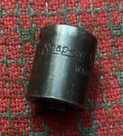 Snap-on Tools 1/4" Drive 1/2 Socket 6 Point Gm16b Usa. Fixed Price $10.99.