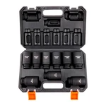 Vevor Impact Sockets Set 9pcs 6-point 1/2in Metric Drive Bit Ratchet Tool Kit. Fixed Price $36.90.