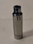 Matco Tools Usa Cd11m6a 1/2" Drive Deep 11mm 6 Point Chrome Socket. Fixed Price $14.99.