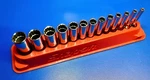 Snap On 13pc Metric 12 Point Deep Socket Set 4-15mm W/tray Look Like Brand New!. Fixed Price $285.00.