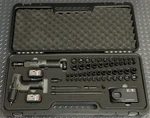 Snap-on Tools 62pc 3/8" Drive Metric & Sae Cordless Gun Metal Impact Kit Usa New. Fixed Price $2399.00.