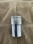 Snap-on Tools 1/2" Drive 6 Point 9/16 Inch Socket Tw-180 Usa. Fixed Price $9.00.