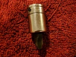 1956 Snap-on Fp41a 3/8 Drive #4 Phillips Standard Bit Socket Driver #2. Fixed Price $8.99.