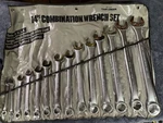 Proto Challenger 14pc Sae Combination Wrench Set. Fixed Price $255.00.