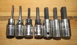 Matco Lot Of 7 Hex Socket Drivers , 3/8 Drive All In Good Condition. Fixed Price $72.99.