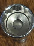 Snap-on Fu28b 3/8" Dr. 12pt Sae 7/8" Flank Dr Shallow Universal Socket Brand New. Fixed Price $70.00.
