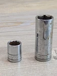 S-k Sk Tools 9/16" Imperial Sockets 12 Point 45218 & 6 8419 Deep. Fixed Price $14.98.