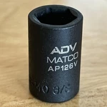 Matco 3/8" Shallow Impact Socket 1/4" Drive 6 Point Adv Ap126v New!. Fixed Price $16.49.