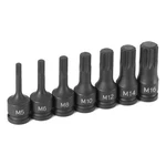 Grey Pneumatic 3/8" Drive Metric Triple Square Impact Bit Socket Set, 7 Pieces. Fixed Price $112.23.