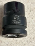 Adv Matco Tools Dp306v 3/4" Drive 6 Point 15/16" Black Oxide Impact Socket Cr-mo. Fixed Price $17.99.