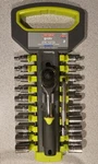 22 Piece Sears Craftsman Evolv 1/4 Metric Ratchet Socket Set 98969 Nos. Fixed Price $62.99.