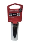 Craftsman 19mm Deep Socket 12 Point 3/8 Inch Drive Usa Shipping New Cmmt44424. Fixed Price $7.99.