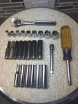 Nice Craftsman Usa 26 Pc 1/4" Drive 6 Point Sae & Mm Deep And Shallow Socket Set. Fixed Price $34.99.