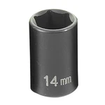 Grey Pneumatic 1014m Soc 14mm 3/8d Imp 6pt. Fixed Price $14.30.