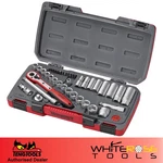 Teng Tools 3/8" Drive Socket Set 6 Point Mecca Pro 39pc In Case Metric T3839. Fixed Price $127.76.